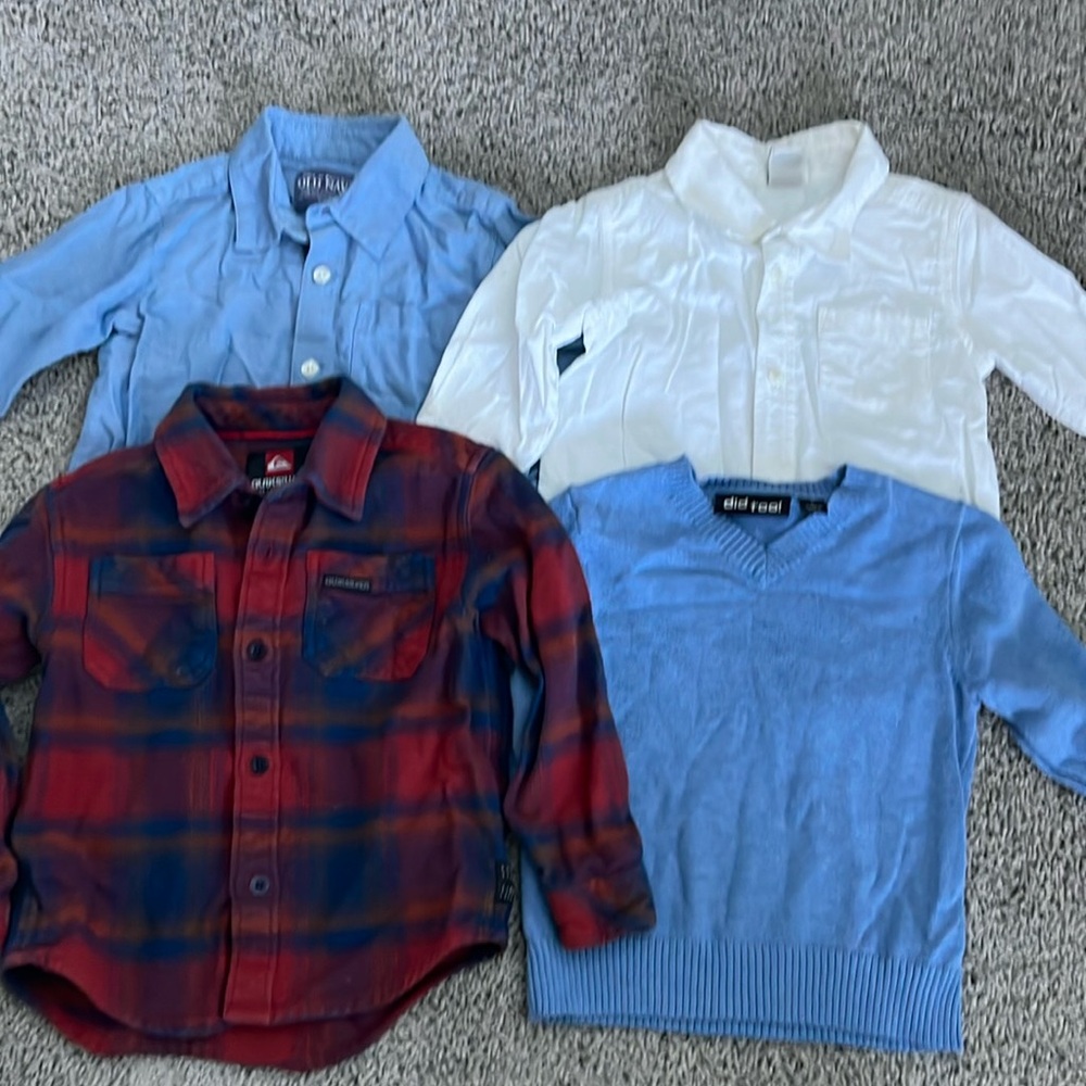 2T shirts/sweater lot